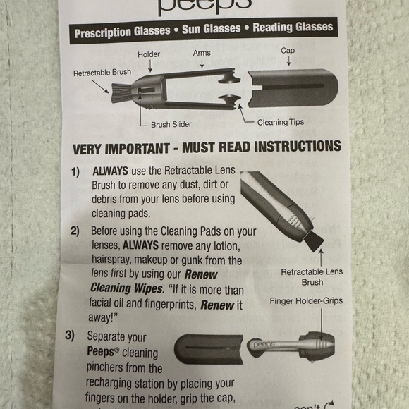 CarbonKlean Lens Cleaner in Black and Silver. One item - Picture 5 of 5